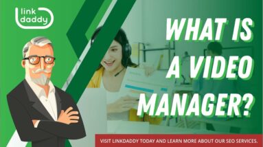 What Is A Video Manager?