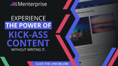 Menterprise - Experience The Power Of Kick-ass Content Without Writing It