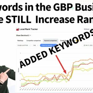 Keywords in the GBP Business Name STILL Increase Local Rankings (June 2022)