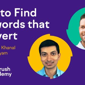 How to Find Keywords that Convert
