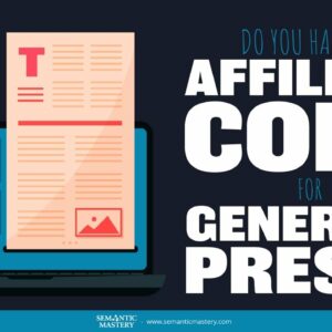 Do You Have An Affiliate Code For Generate Press?