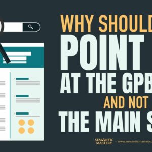Why Should You Point CV At The GPB URL And Not The Main Site?